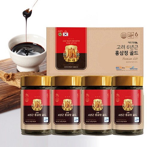 紅参錠ゴールドギフトセット高麗紅参240g4個