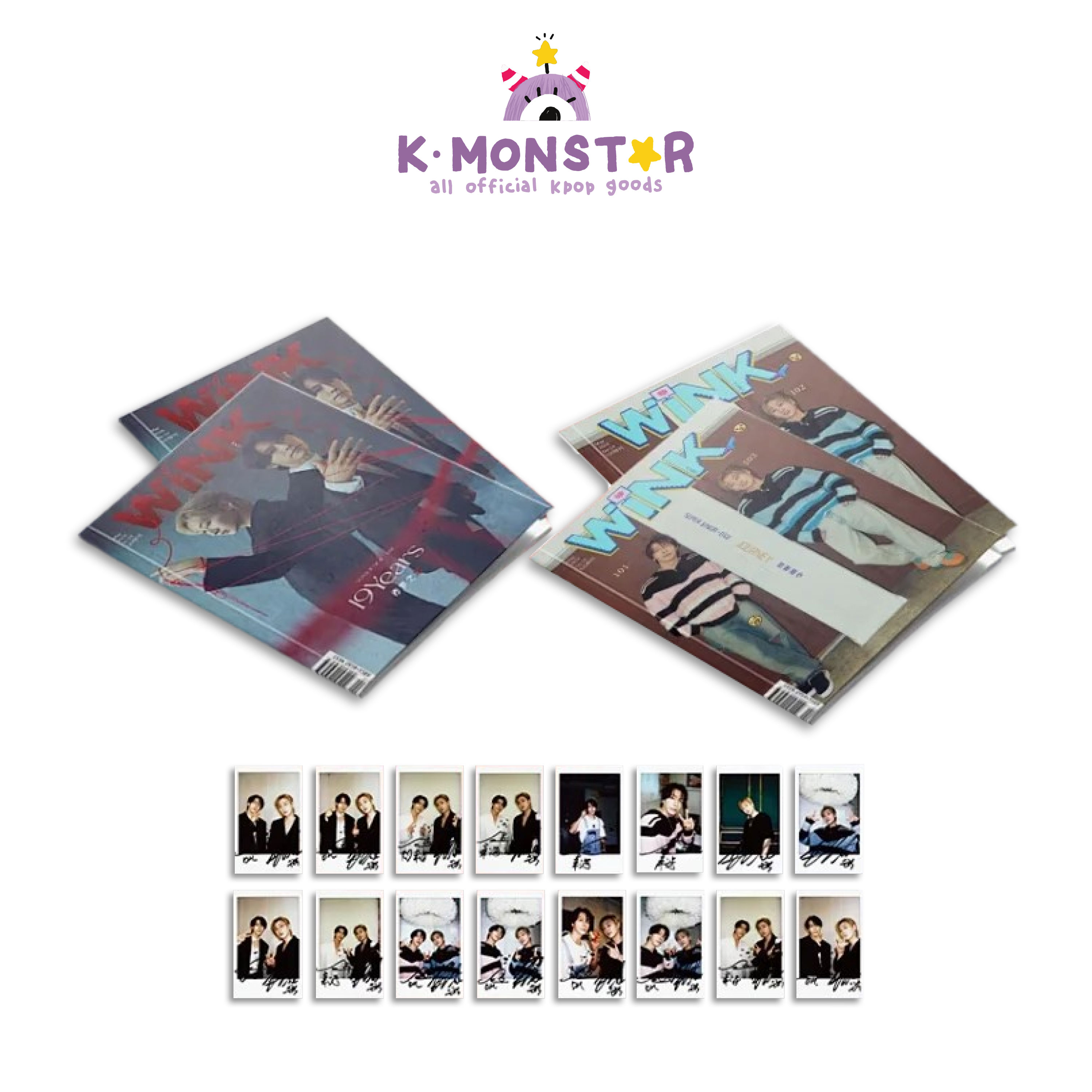 WINK CHINA 2種SET 2024年 5月号 SUPER JUNIOR DONGHAE EUNHYUK