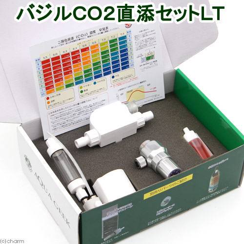 バジル直添ミキサーを使ったＣＯ２セット（拡散筒不要）　バジル直添セットＬＴ　二酸化炭素　ＣＲＣ10―17―10―10―00