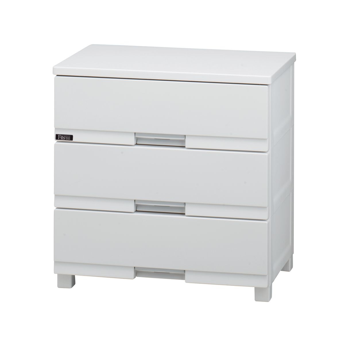 天馬 FP6503/WH(PREMIUM) フィッツプラスプレミアム　幅65cm　3段（セラミックホワイト） FP6503WHPREMIUM