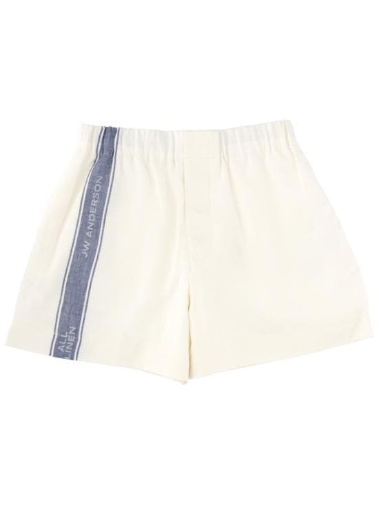 JW ANDERSON Women Shorts & Burmudas SR0136 PG1898614 WHITE