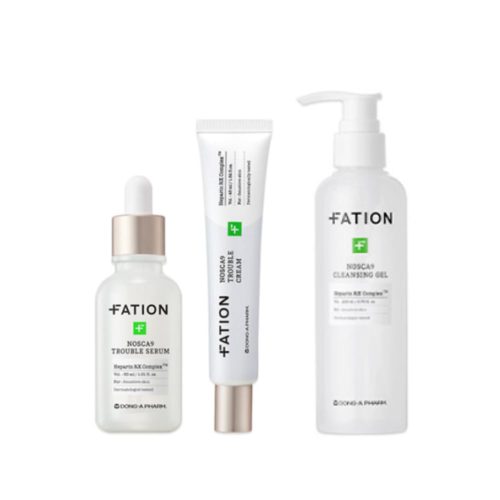 ノースカナイン トラブルセラム 30ml +トラブルクリーム 45ml +クレンジングジェル 200ml 3点セット