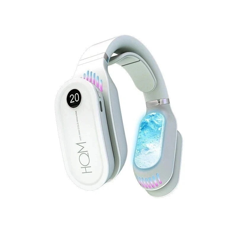 扇風機熱中症予防 プレゼント 暑さ対策 冷暖兼用 静音 携帯便利 首掛け冷暖器 ネッククーラー