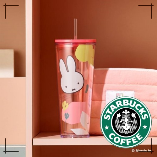 STARBUCKS公式 PL コールドコップ Forever Miffy Cold Cup 710ml