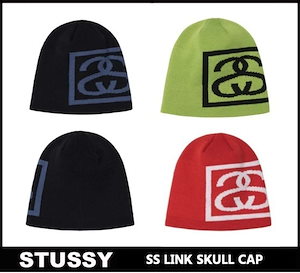 STUSSY（ステューシー） ビーニー SS LINK SKULL CAPSTUSSY（ステューシー） ニット帽 ビーニー 帽子 ニットキャップ メンズ男性用
