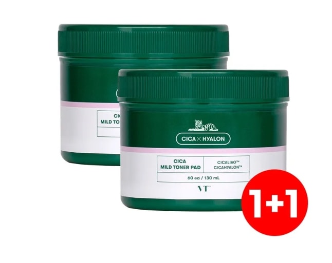 [1+1] シカ マイルド トナー パッド 60枚入