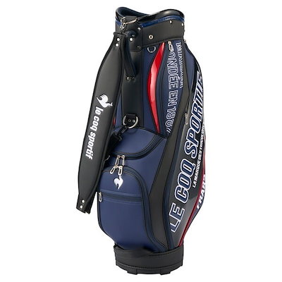 『美品』ルコックキャディーバック9.5インチ le coq sportif GOLF ルコックスポルティフ ゴルフ 大口径