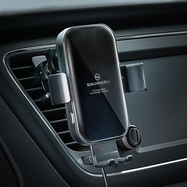 自動 車用 スマートフォン ダッシュボード 送風口 無線充電 スタンド