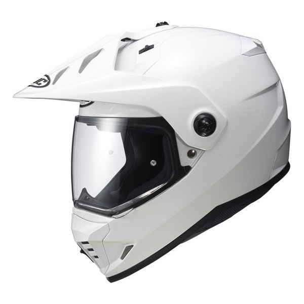 バイク用 オフロードヘルメット DS-X1 ソリッド ホワイト/Mサイズ HJH133/WHITE/M