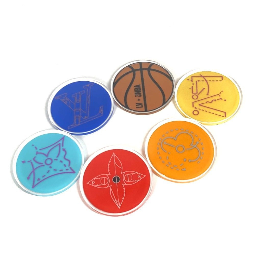 雑貨 GI0662 コースター 6枚セット モノグラム NBA カトラリー インテリア プラスチック マルチカラー 42,900円