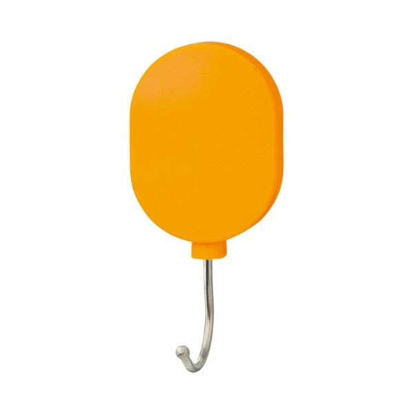 （まとめ） ミツヤ プラマグネットフック スイング式 耐荷重約7Kg オレンジ PMHRL-OR 1個 30セット