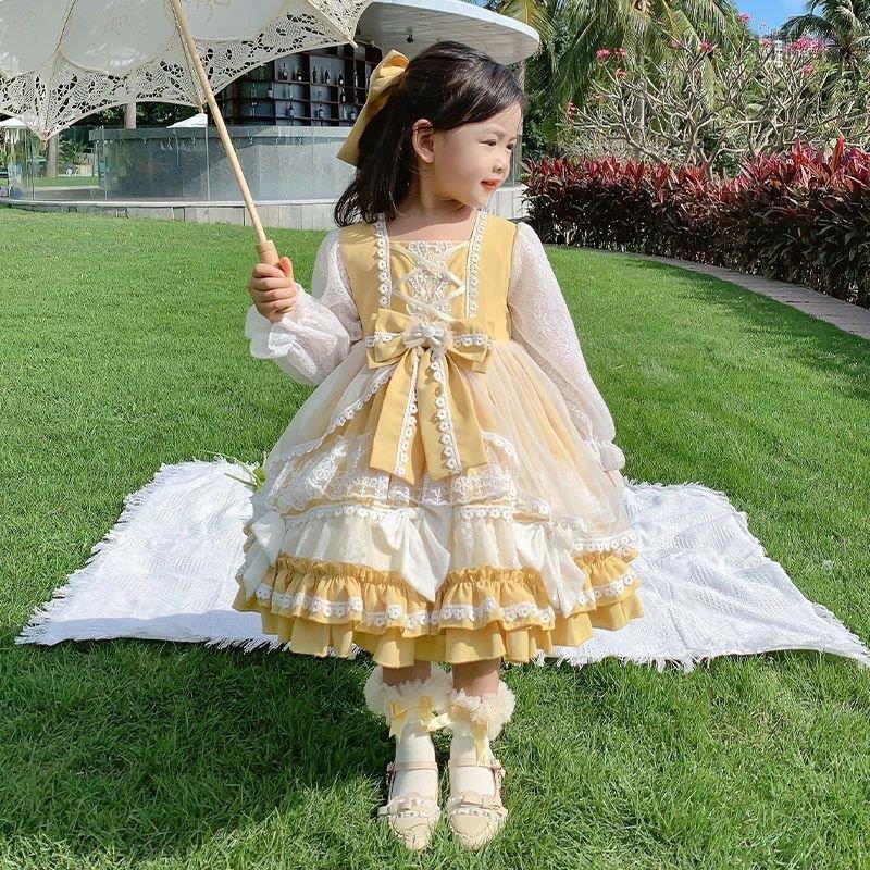 子供服 ワンピース 女の子 韓国子供服 秋服 長袖ワンピース キッズ 子供ドレス ピアノ 発表会 結婚式 誕生日 七五三 お姫様 おしゃれ 可愛い