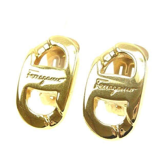イヤリング アクセサリー ヴァラ金具 ゴールド 中古