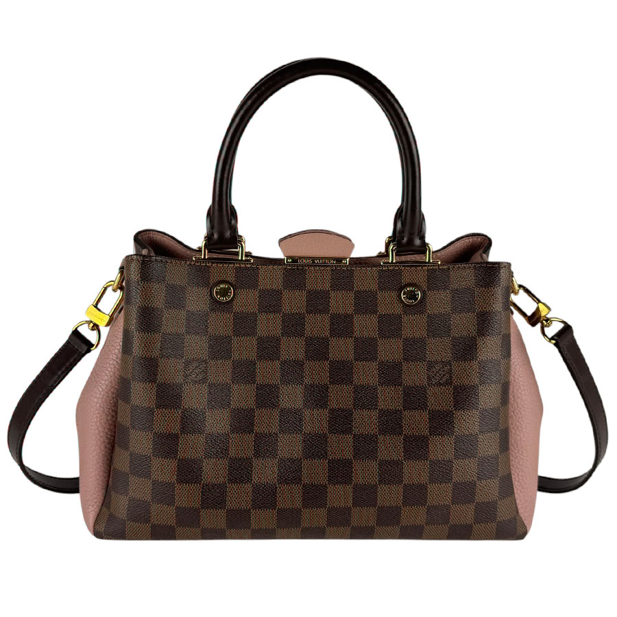 ルイ ヴィトン LOUIS VUITTON ハンドバッグ ショルダーバッグ ダミエ ブリタニー ダミエキャンバス マグノリア/エベヌ レディース N41674 z10078