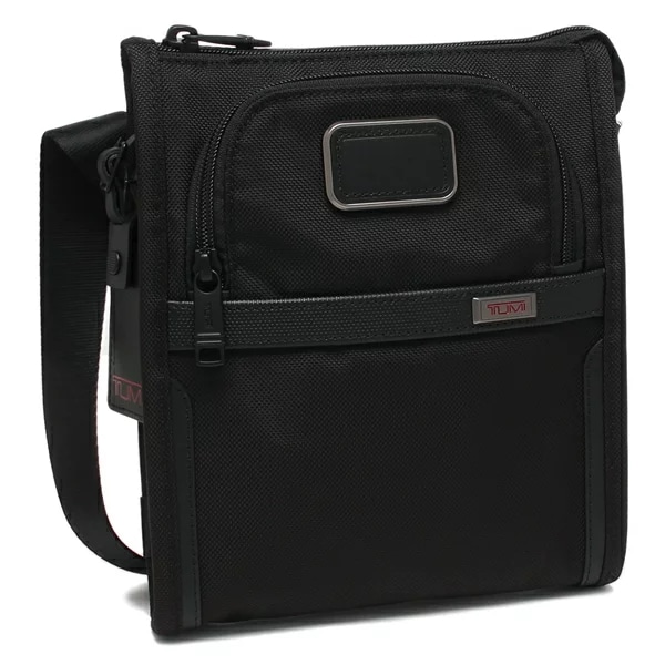 ショルダーバッグ アルファ ポケット バッグ スモール ブラック メンズ 02203110D3 117345 1041