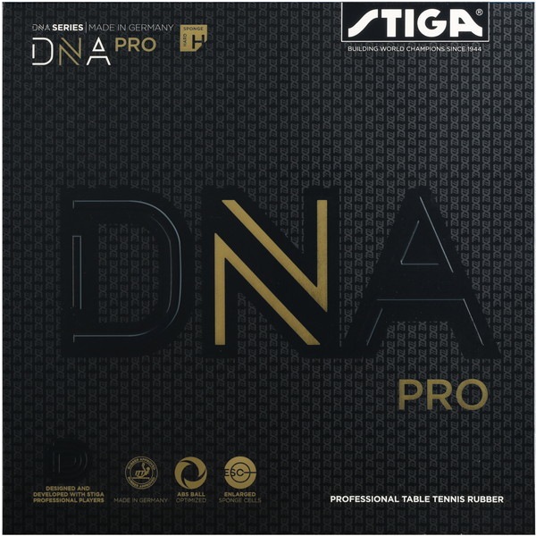 スティガ DNA PRO H ブラック 厚 [卓球ラバー]