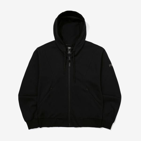 FILA コットン混合 フード トレーニング ジャケット