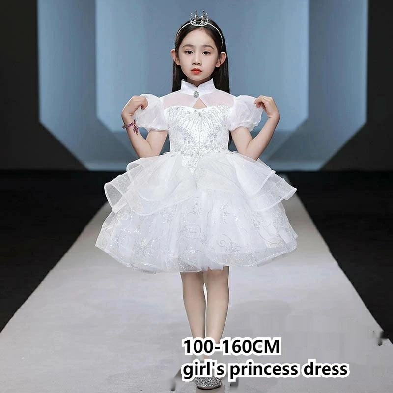 子供ドレス 女の子 ピアノお姫様 プリンセスドレス 結婚式 発表会 レースドレス ワンピース 子供 ドレス フォーマル ワンピース 七五三 ジュニア c-lifu-6402-gg