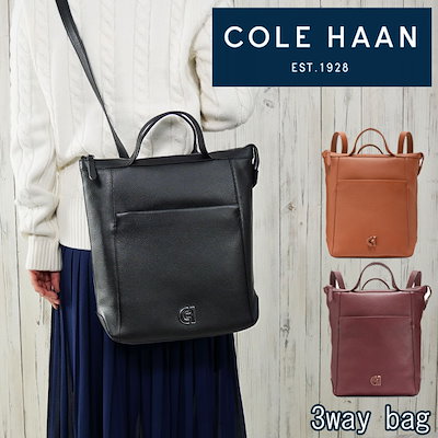 Cole Haan - 【極美品】COLE HAAN 3way バックパック ショルダー