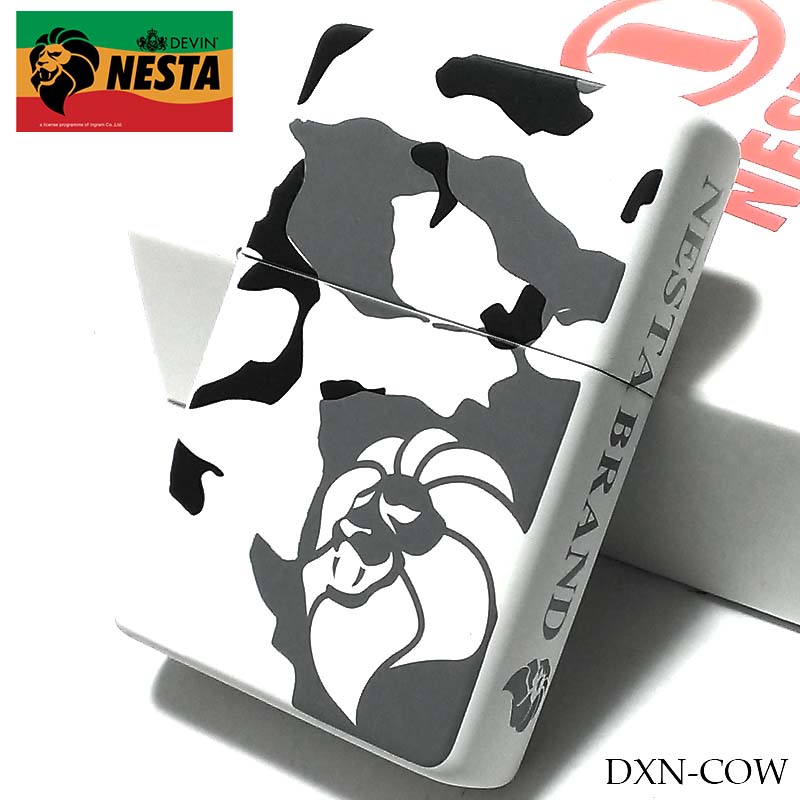 ネスタ ライター 迷彩柄 DEVIN 日本製 NESTA オイルライター サイドロゴ グレー メンズ おしゃれ かっこいい プレゼント ギフト