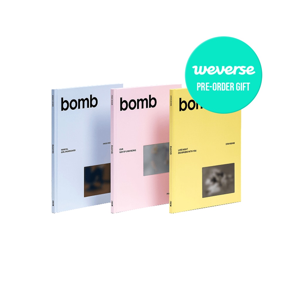 【Weverse特典選択】 ILLIT - Bomb / アルバム3種セット / Photobook ver / MAGICBOMB / PINKBOMB / STARBOMB 7,055円