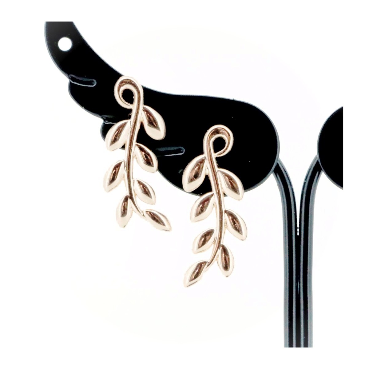 オリーブリーフ ピアス K18PG(18金 ピンクゴールド) 質屋出品 68,365円