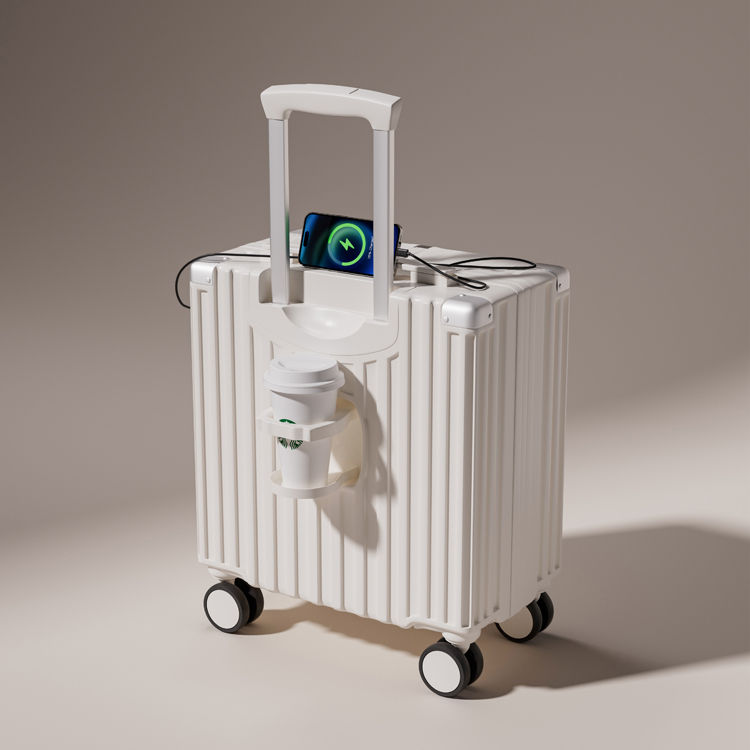 本日の限定商品小さな搭乗箱 18 インチの新しい荷物 小型パスワードトロリーケース スーツケース20インチ キャリーケース スーツケース キャリーケース かわいいポーチ メイクポーチ