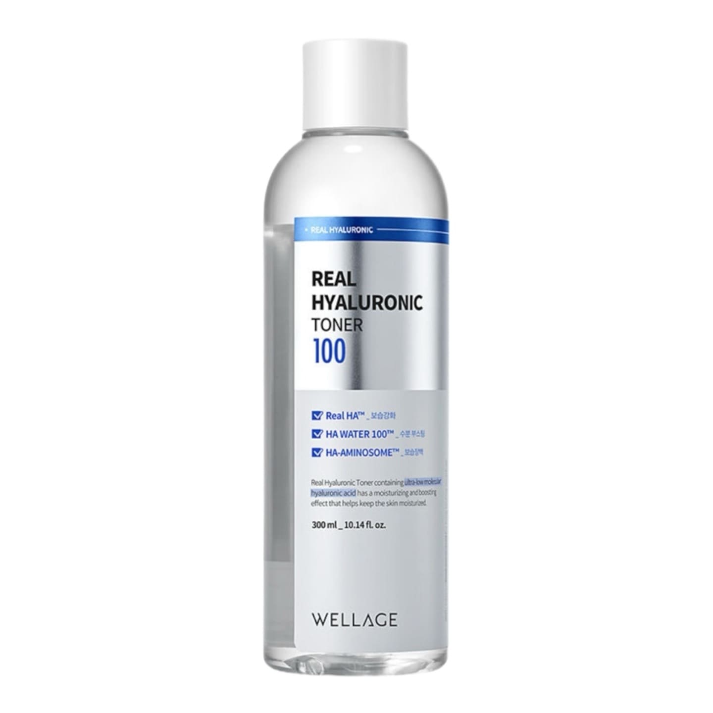 リアル ヒアルロニック 100 トナー 300ml 企画 (+化粧用コットン 60枚)