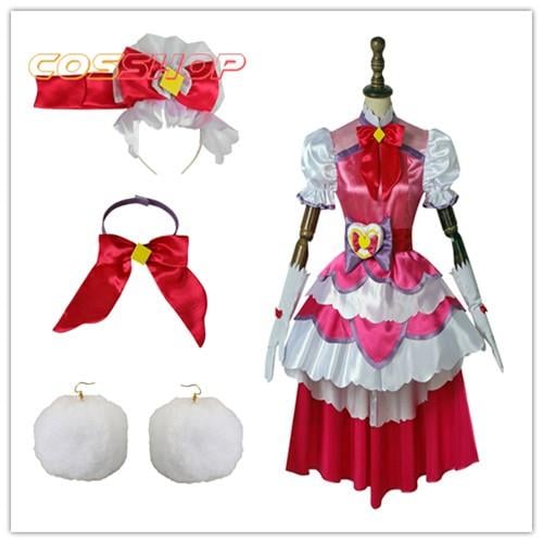 HuGっと!プリキュア キュアマシェリ 愛崎えみる 風 コスプレ衣装 演出服 変装 cosplay 仮装 二次会 イベント パーティー ハロウィン-236