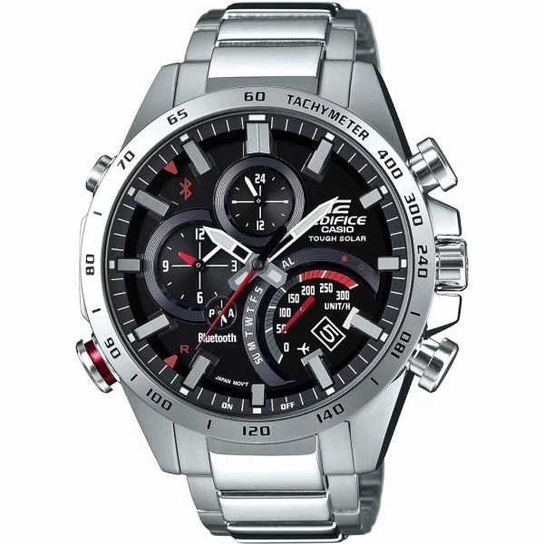 取寄品 正規品 CASIO腕時計 カシオ EDIFICE エディフィス アナログ表示 タフソーラー 丸形 10気圧防水 EQB-501XD-1AJF メンズ腕時計