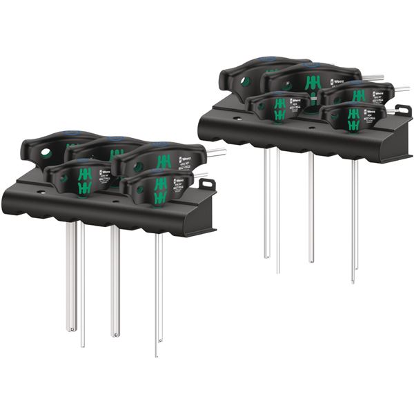 WERA ヴェラ 10本組 T型 HEX レンチセット ラック付き 023451 工具 ツール DIY 作業工具 道具