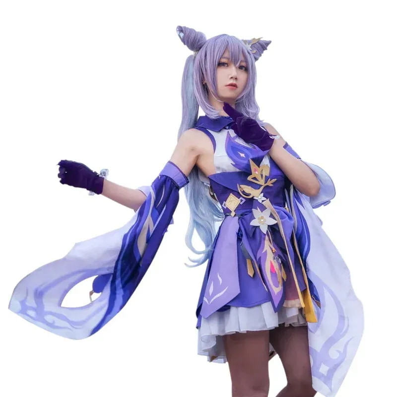 コスプレ衣装 コスチューム期間限定30％ 原神 刻晴パーティーイベント用品コスプレ変装仮装