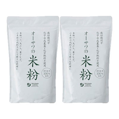 他サイト： 米粉 パン パスタ オーサワの国内産米粉 500gの商品画像