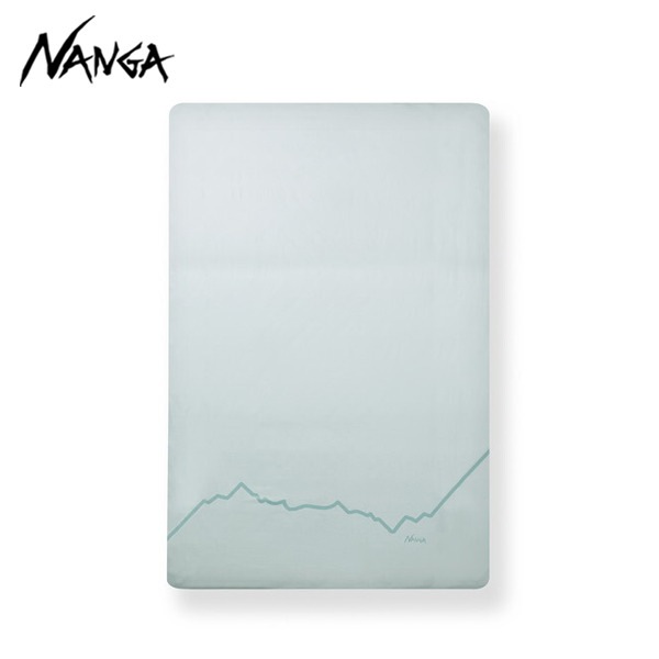 ナンガ リッジライン ボックスシーツ ダブル アクア RIDGE LINE BOX SHEET D DOUBLE AQUA NZ2354-4E505 N1BhAa75