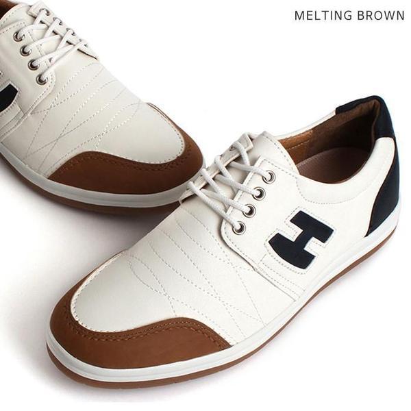 メンズ秋スニーカー カジュアルスニーカー メンズ秋靴 WH23