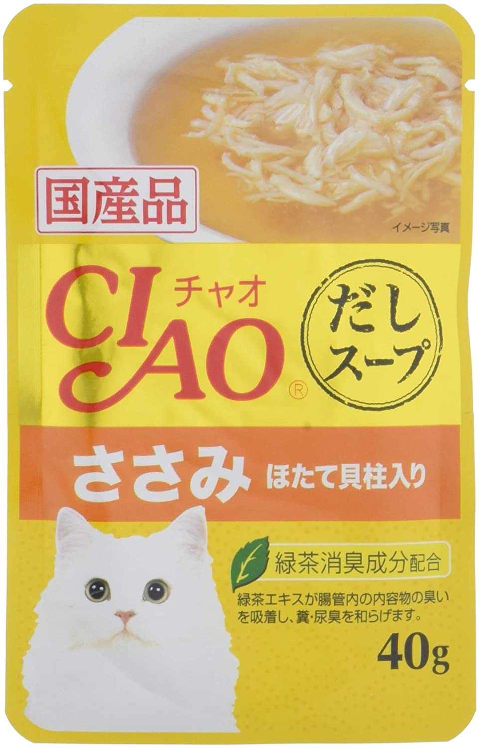 激安通販の (CIAO) チャオ キャットフード (まとめ 40g16個 ささみほたて貝柱 だしスープパウチ キャットフード -  flaviogimenis.com.br