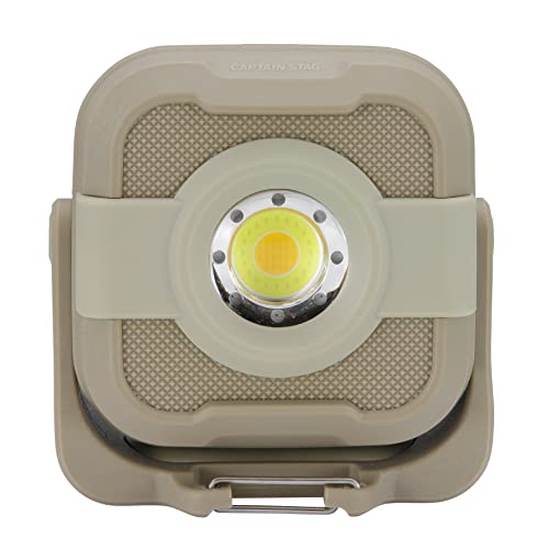 キャプテンスタッグ(CAPTAIN STAG) ライト LEDライト ランタン 無段階調光 CS COBキャンピングライト 充電式 【明るさ13