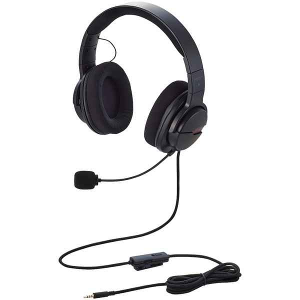 HS-ARMA100BK ブラック [ゲーミングヘッドセット/ARMA/オーバーヘッド] メーカー直送