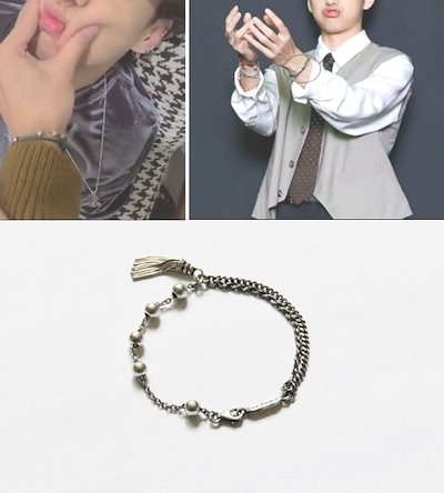 ★BTS V 着用★関税込★HANNA543★B218 Bracele.t ブレスレット ☆HANNA543☆ BTS V テテ 着用 B218 ブレスレット 男女兼用 人気