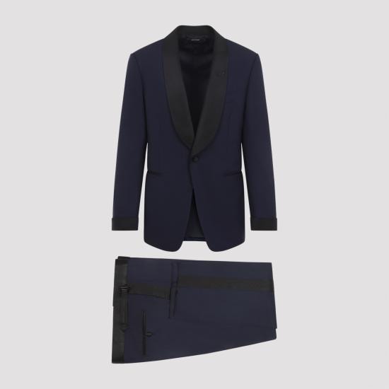 TOMFORD Men Suits Set 2ESHG1 WOS02 UBR MIDHNIGHT BLEU