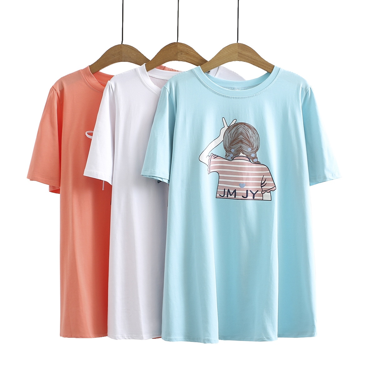 Tシャツ 韓国 半袖 レディーストップス 大きいサイズ 3l 4xl 5lブラウス カジュアル ゆっ