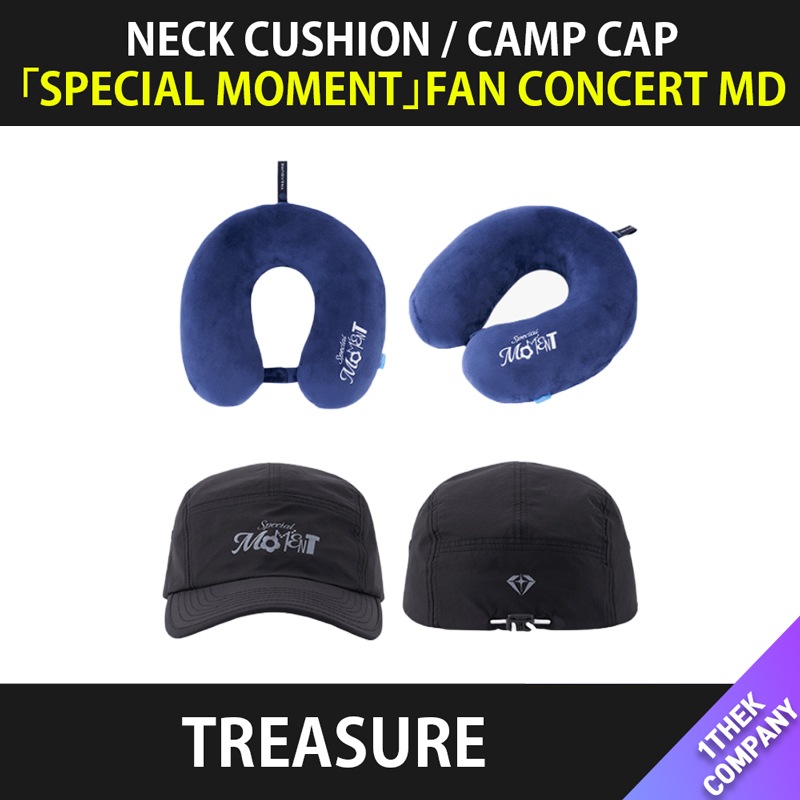 [購入金額特典]（NECK CUSHION / CAMP CAP）TREASURE「SPECIAL MOMENT」FAN CONCERT IN SEOUL OFFICIAL MD
