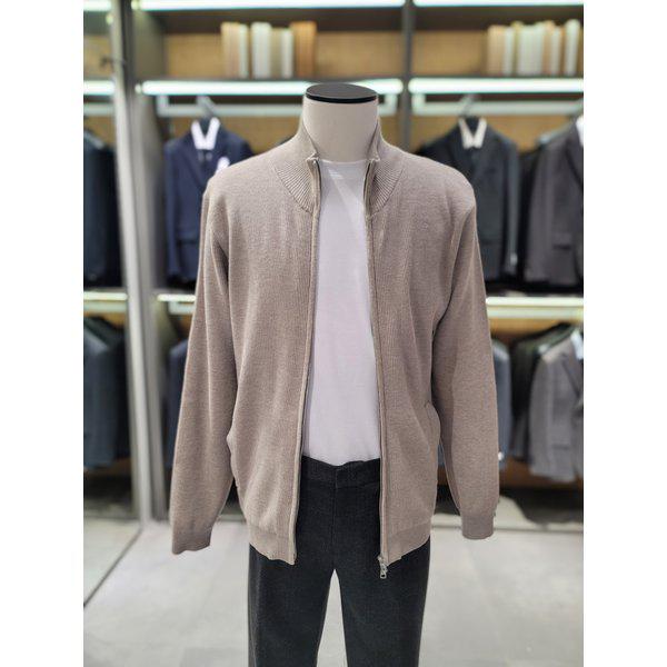 [] ソフトタッチフルジップカーディガン AAE4EC1101 LBE [P003726884]