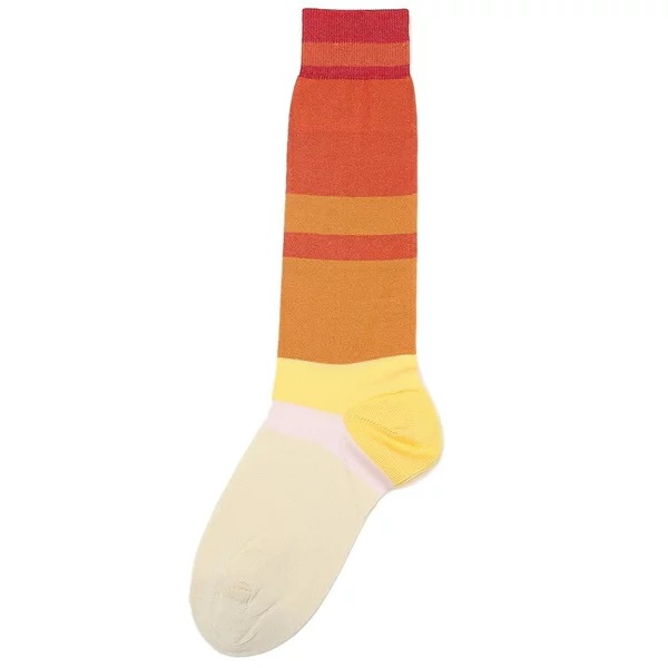 靴下 ソックス オレンジ マルチ レディース SKMC0156Q0 UFC135 RGR21