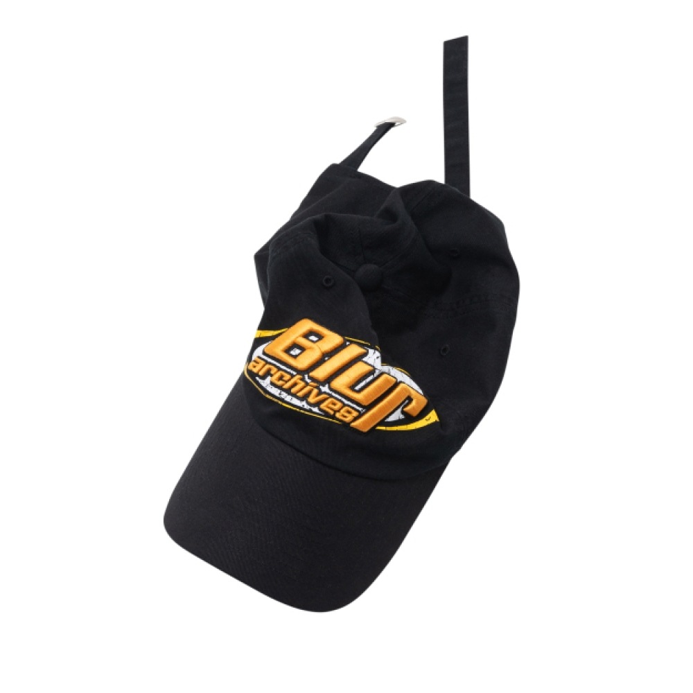 BLUR レトロブラーボールキャップ [ブラック]