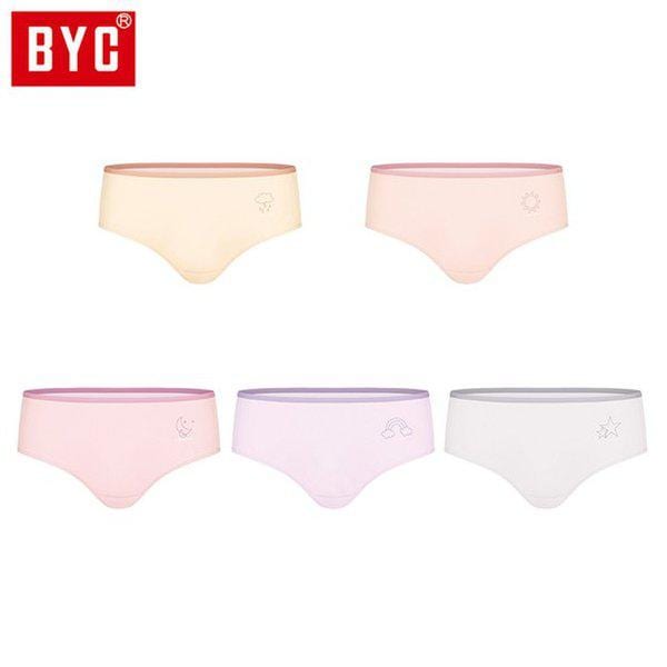 女性60番手綿スパンミディ曜日三角パンツDOLP2242