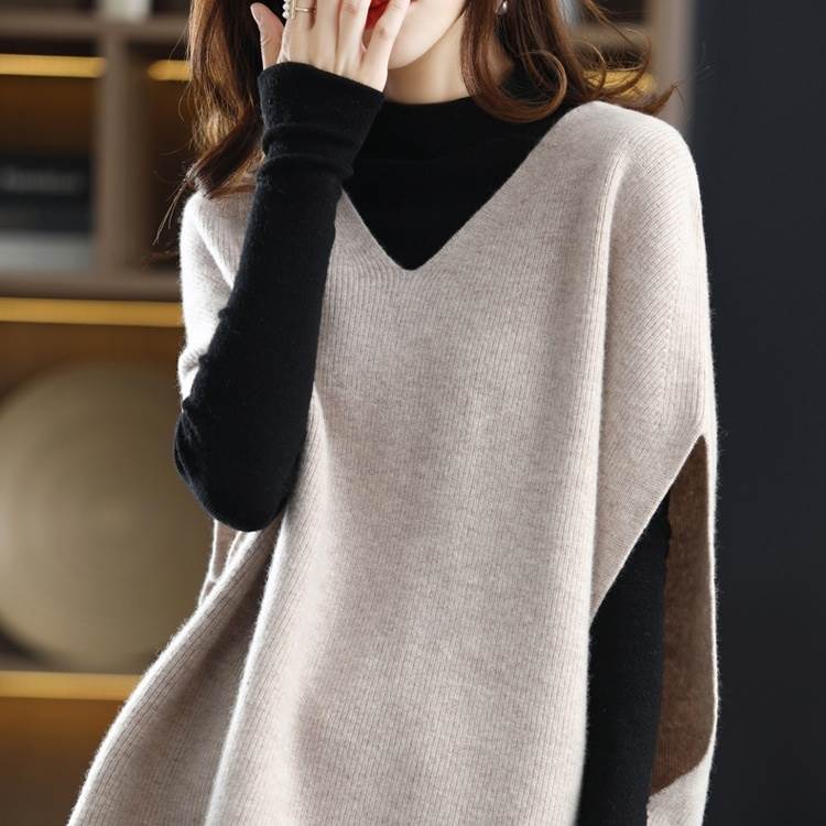 【短納期】トップス ベスト ニット チョッキ Vネック 4色展開 レディース 秋 冬 オーバーサイズ 個性的 ノースリーブ オシャレ きれいめ 上品 エレガント かわいい 大人可愛い ガーリー