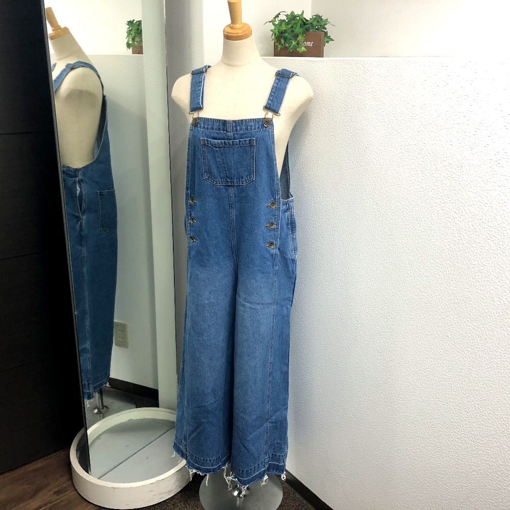 SeaRoomlynn シールームリン オーバーオール サロペット サロペット オールイワン ジーンズ デニムパンツ ボトムス デニム アパレル デニム ブルー