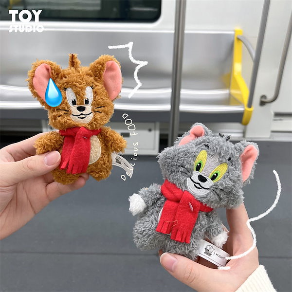 Qoo10] トムとジェリーのマフラートム猫ジェリーネ
