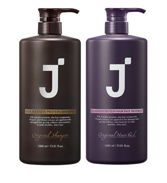 シルクケラチン タンパク質 シャンプー1000ml + トリートメント1000ml セット ダメージケア pH5.5 弱酸性 しっとり補修 美容室級 ヘアケア セット